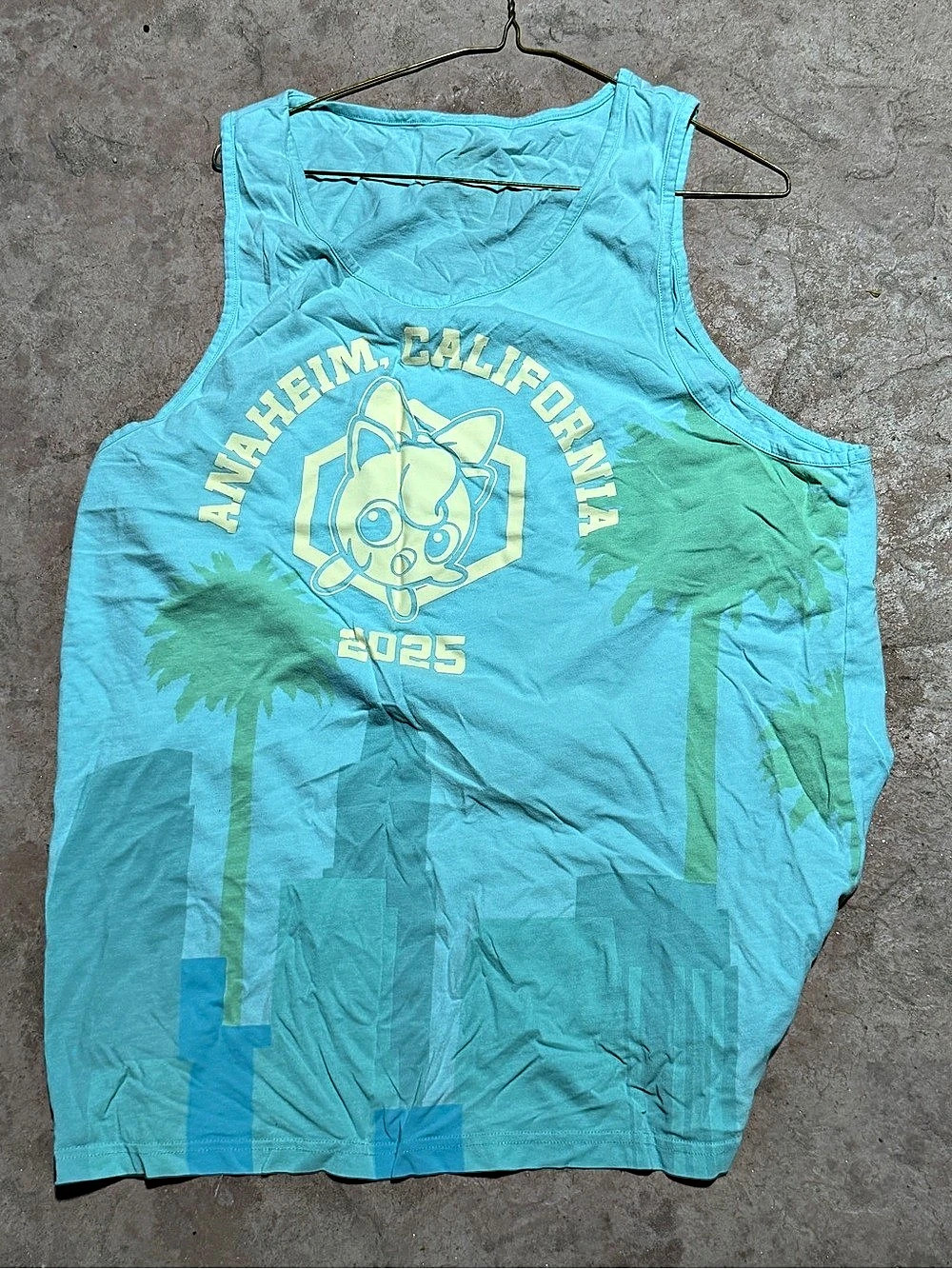 2025 Pokemon World Championships Anaheim Exclusive Jigglypuff Tank Top WCS